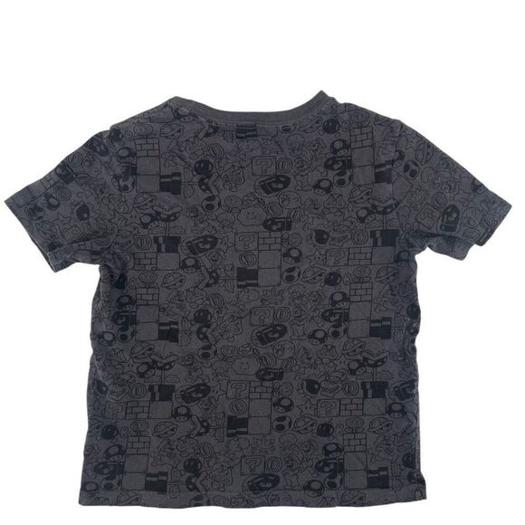 Old Navy Gender Neutral Kid’s Super Mario Graphic Printed Short Sleeve Tee Sz 8 - Picture 2 of 9